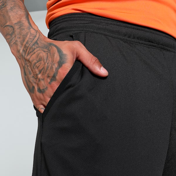 RTG Interlock 10" Men's Regular Fit Shorts, PUMA Black-White (logo), extralarge-IND